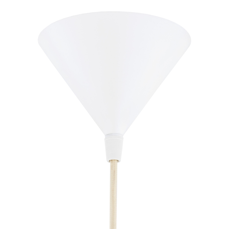 Argon 8629 - Kattokruunu johdossa KEGEL 1xE27/15W/230V valkoinen