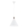 Argon 8631 - Kattokruunu johdossa KEGEL 1xE27/15W/230V valkoinen