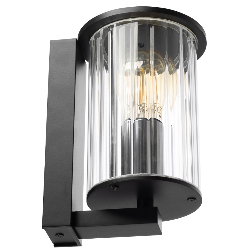 Argon 8748 - Ulkoseinävalaisin NORFOLK 1xE27/15W/230V IP44 musta
