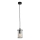 Argon 8751 - Ulkokattokruunu johdossa NORFOLK 1xE27/15W/230V IP44 musta