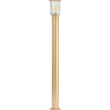 Argon 8754 - Ulkovalaisin NORFOLK 1xE27/15W/230V IP44 124cm kulta