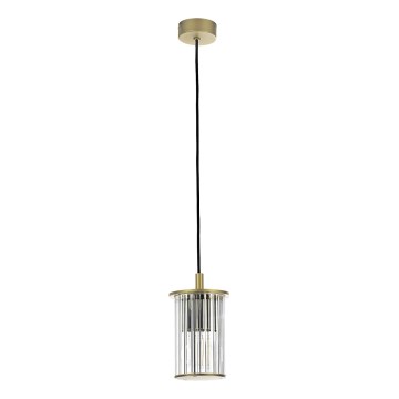 Argon 8755 - Ulkokattokruunu johdossa NORFOLK 1xE27/15W/230V IP44 kulta
