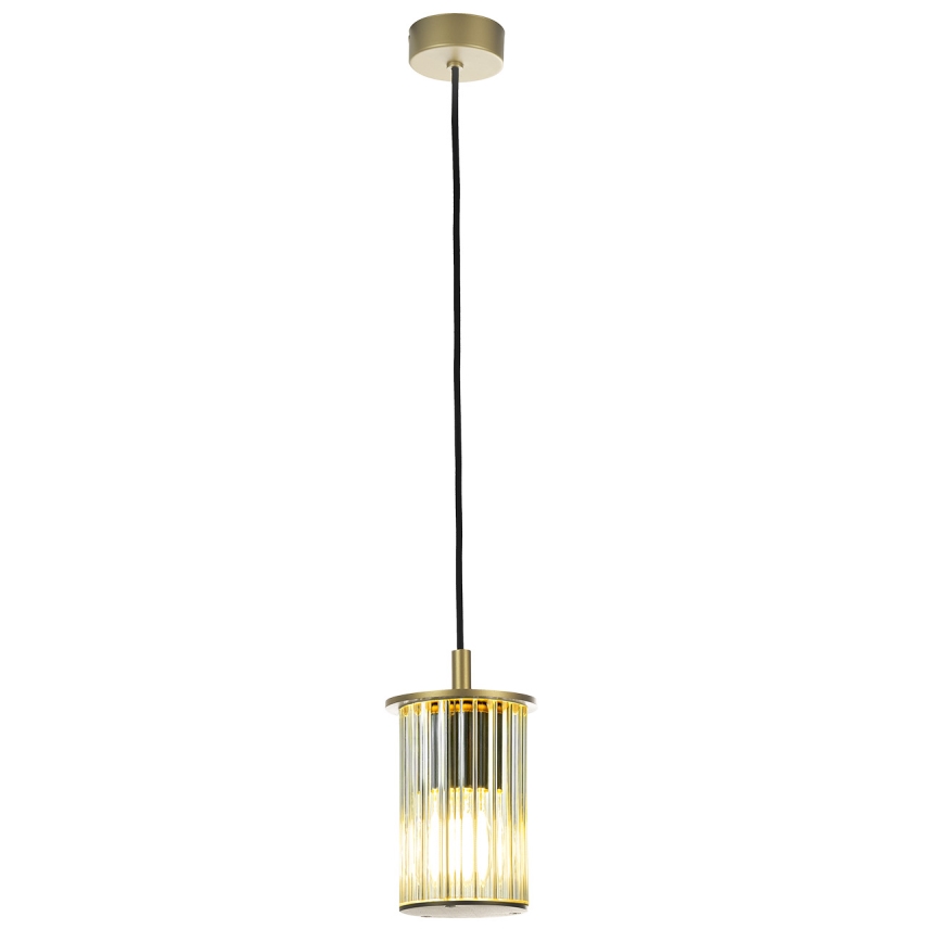 Argon 8755 - Ulkokattokruunu johdossa NORFOLK 1xE27/15W/230V IP44 kulta