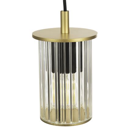 Argon 8755 - Ulkokattokruunu johdossa NORFOLK 1xE27/15W/230V IP44 kulta