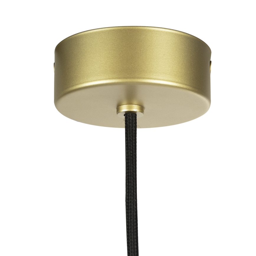Argon 8755 - Ulkokattokruunu johdossa NORFOLK 1xE27/15W/230V IP44 kulta