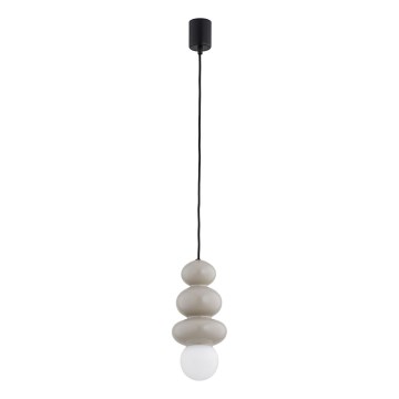Argon 8786 - Kylpyhuoneen kattokruunu narussa ORLANDO PLUS 1xG9/6W/230V IP44 harmaa
