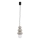 Argon 8786 - Kylpyhuoneen kattokruunu narussa ORLANDO PLUS 1xG9/6W/230V IP44 harmaa
