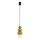 Argon 8787 - Kylpyhuoneen kattokruunu narussa ORLANDO PLUS 1xG9/6W/230V IP44 ruskea
