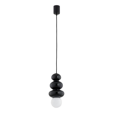 Argon 8788 - Kylpyhuoneen kattokruunu narussa ORLANDO PLUS 1xG9/6W/230V IP44 musta