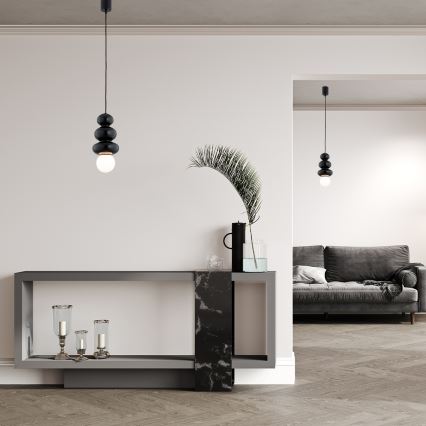 Argon 8788 - Kylpyhuoneen riippuvalaisin johdolla ORLANDO PLUS 1xG9/6W/230V IP44 vihreä