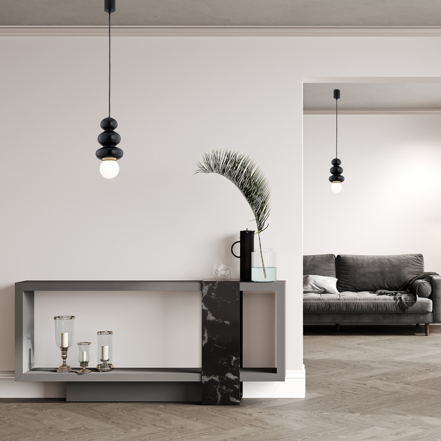 Argon 8788 - Kylpyhuoneen riippuvalaisin johdolla ORLANDO PLUS 1xG9/6W/230V IP44 vihreä