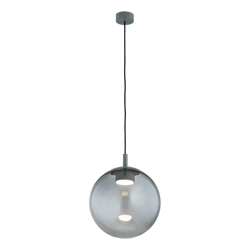 Argon 8830 - Kattokruunu johdossa SACRAMENTO 1xGX53/8W/230V vihreä/savuinen