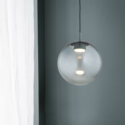 Argon 8830 - Kattokruunu johdossa SACRAMENTO 1xGX53/8W/230V vihreä/savuinen