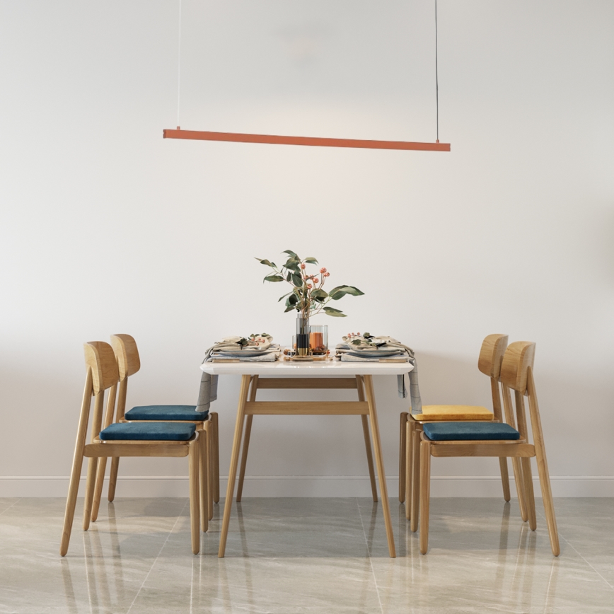 Argon 8834 - LED-kattokruunu johdossa MIAMI LED/37W/230V 3000K ruskea
