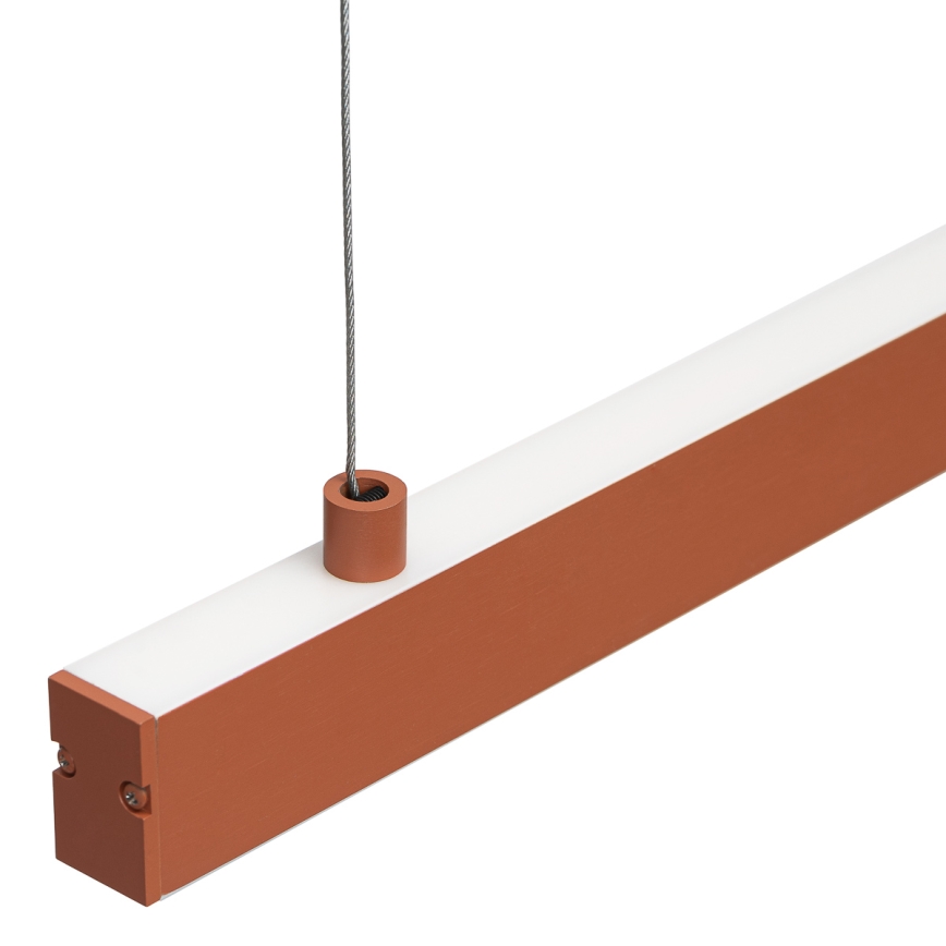 Argon 8834 - LED-kattokruunu johdossa MIAMI LED/37W/230V 3000K ruskea