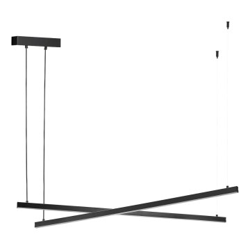 Argon 8838 - LED-kattokruunu johdossa MIAMI LED/74W/230V 3000K musta