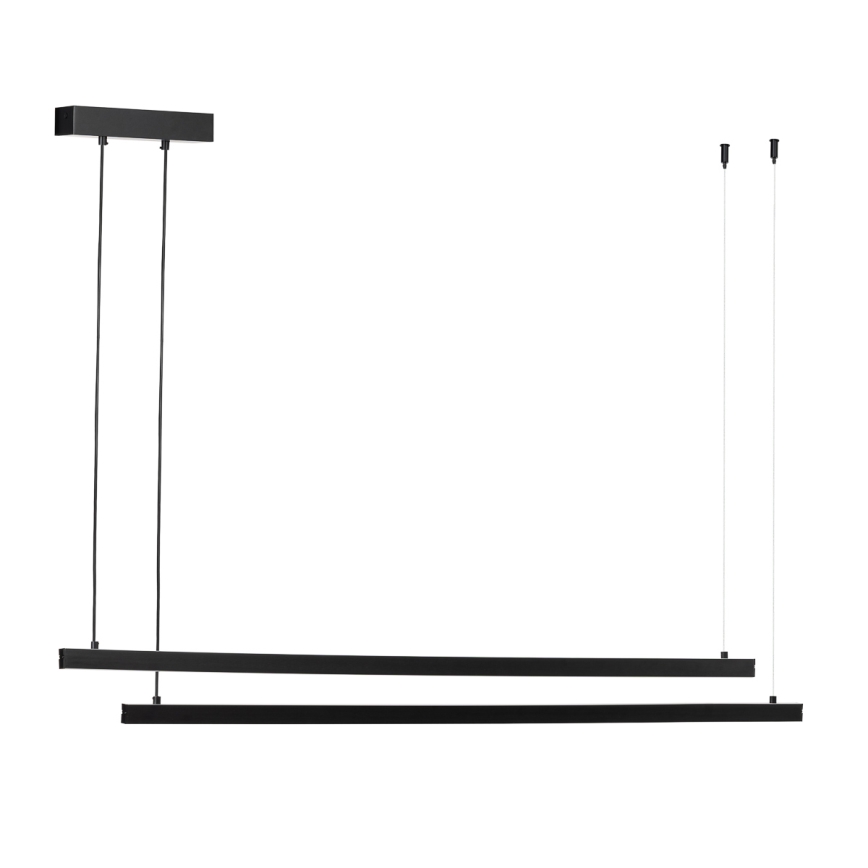 Argon 8838 - LED-kattokruunu johdossa MIAMI LED/74W/230V 3000K musta
