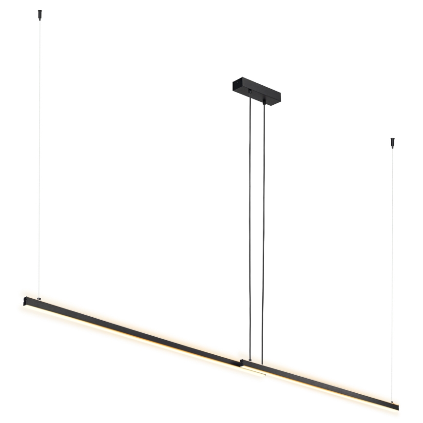 Argon 8838 - LED-kattokruunu johdossa MIAMI LED/74W/230V 3000K musta