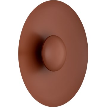 Argon 8866 - LED-seinävalaisin BOLTON LED/12,5W/230V 3000K terrakotanvärinen