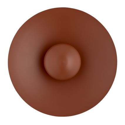 Argon 8866 - LED-seinävalaisin BOLTON LED/12,5W/230V 3000K terrakotanvärinen