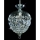 Artcrystal PBU302902001 - Kristallikruunu 1xE27/60W/230V