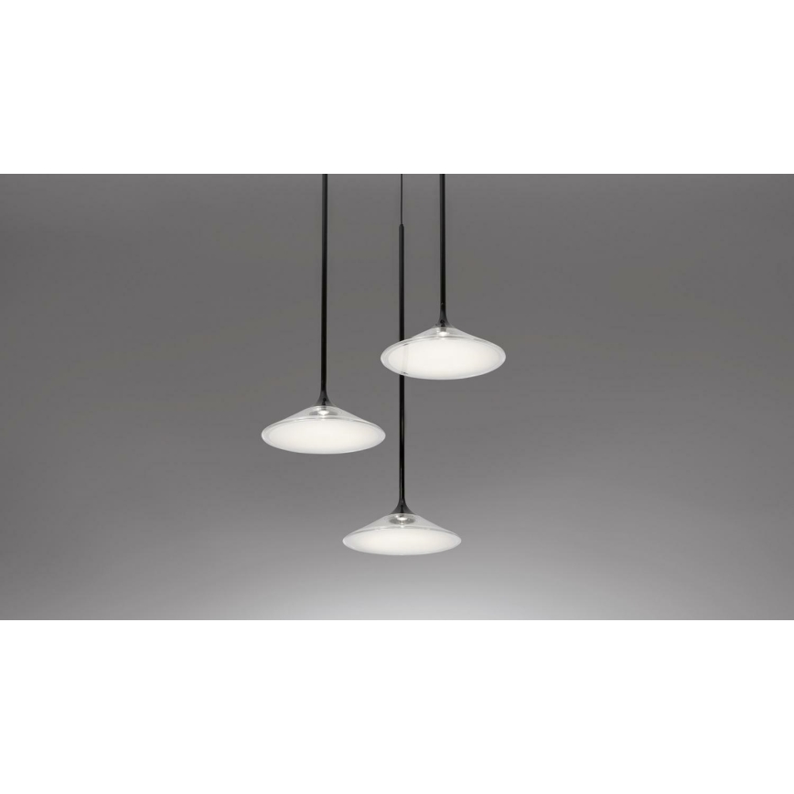 Artemide 0353030A - Himmennettävä LED-kattokruunu johdossa ORSA CLUSTER LED/22W/230V 3000K