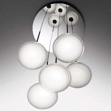 Artemide 0355030A - Himmennettävä LED-kattokruunu johdossa ORSA CLUSTER LED/37W/230V 3000K