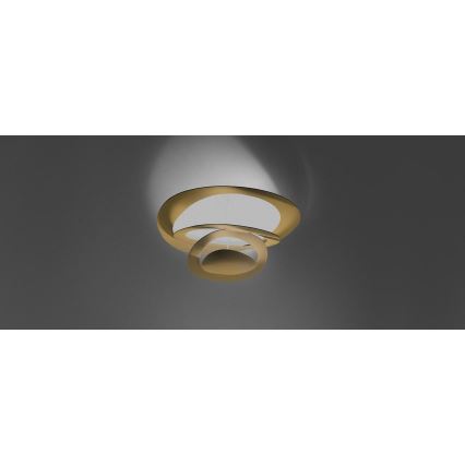 Artemide 1253120A - Himmennettävä LED-kattovalaisin PIRCE LED/44W/230V 3000K kulta