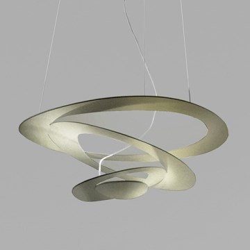 Artemide 1254120A - Himmennettävä LED-kattokruunu johdossa PIRCE LED/44W/230V 3000K kulta