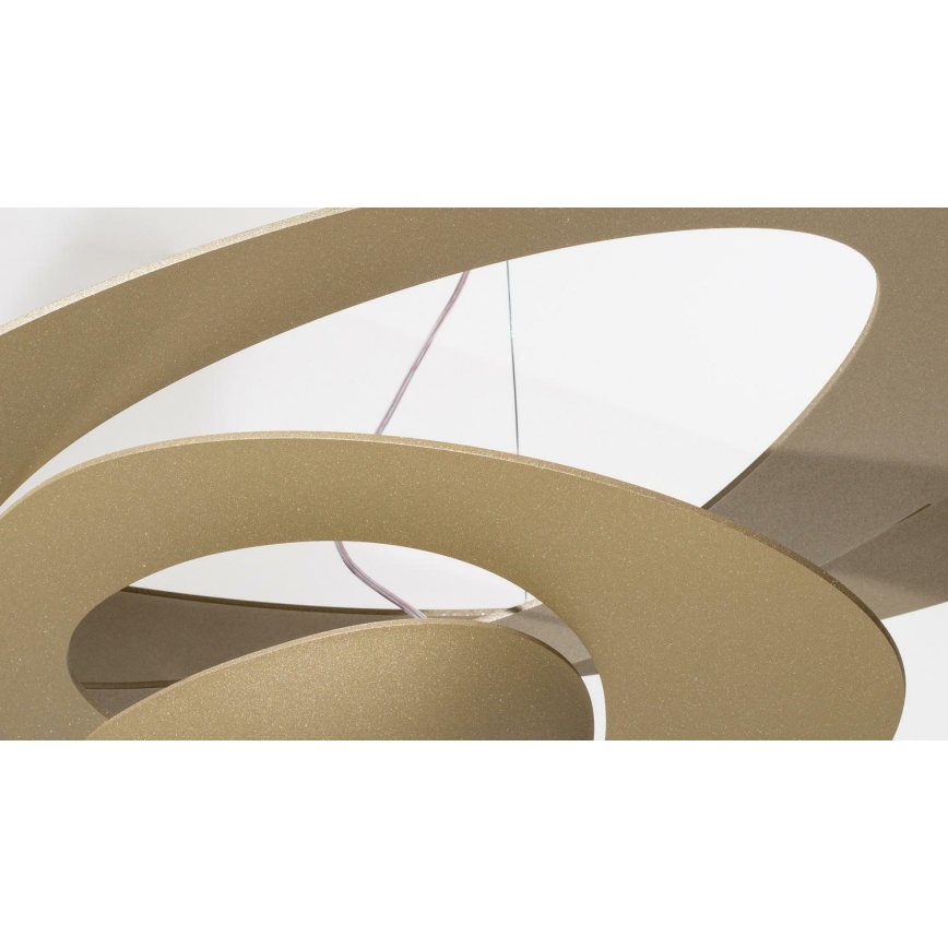 Artemide 1254120A - Himmennettävä LED-kattokruunu johdossa PIRCE LED/44W/230V 3000K kulta