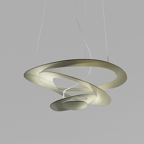 Artemide 1256120A - Himmennettävä LED-kattokruunu johdossa PIRCE LED/44W/230V 3000K kulta