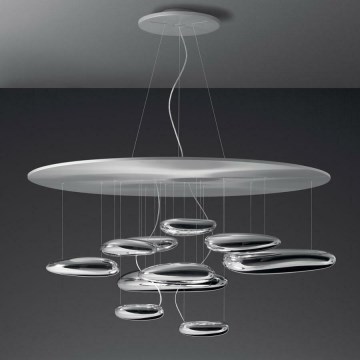 Artemide 1367110A - Himmennettävä LED-kattokruunu johdossa MERCURY LED/58W/230V 3000K