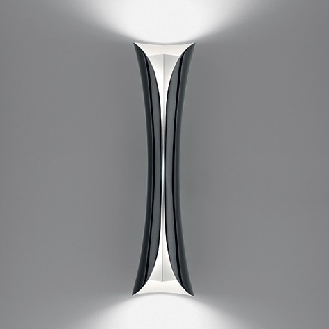 Artemide 1373010A - Seinävalaisin CADMO 2xGU10/10W/230V musta