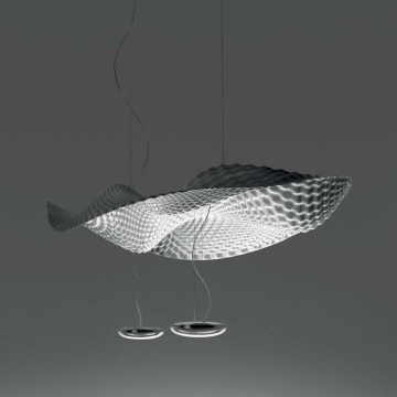 Artemide 1513010A - Kattokruunu johdossa COSMIC ENKELI 2xR7s/11W/230V kiiltävä kromi