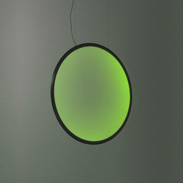 Artemide 1992330APP - LED RGBW Himmennettävä kattokruunu johdossa DISCOVERY LED/42W/230V 2700-6500K musta