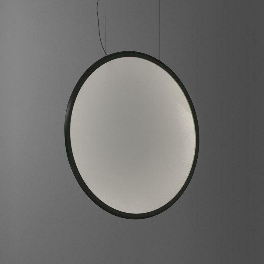 Artemide 1993030APP - Himmennettävä LED-kattokruunu johdossa DISCOVERY LED/60W/230V 3000K musta