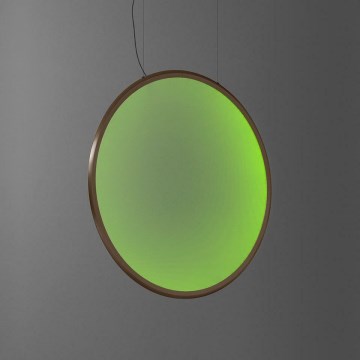 Artemide 1993360APP - LED RGBW Himmennettävä kattokruunu johdossa DISCOVERY LED/59W/230V 2700-6500K pronssi
