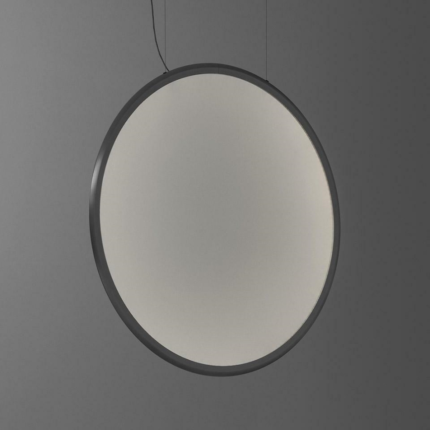Artemide 1994010APP - Himmennettävä LED-kattokruunu johdossa DISCOVERY LED/80W/230V 3000K antrasiitti