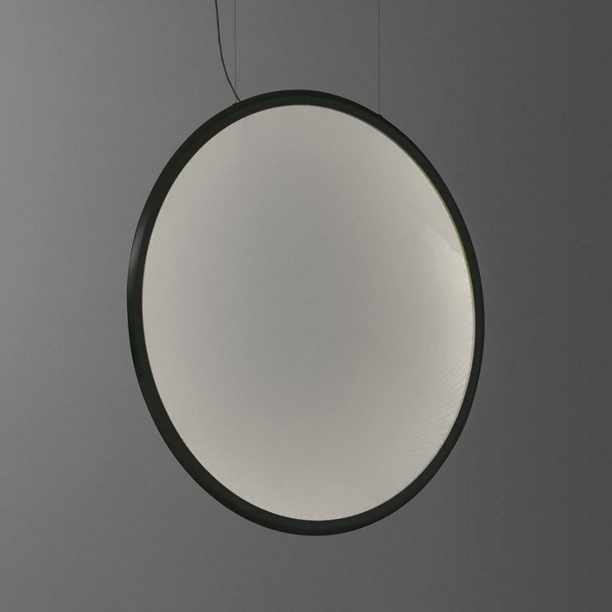 Artemide 1994030APP - Himmennettävä LED-kattokruunu johdossa DISCOVERY LED/80W/230V 3000K musta