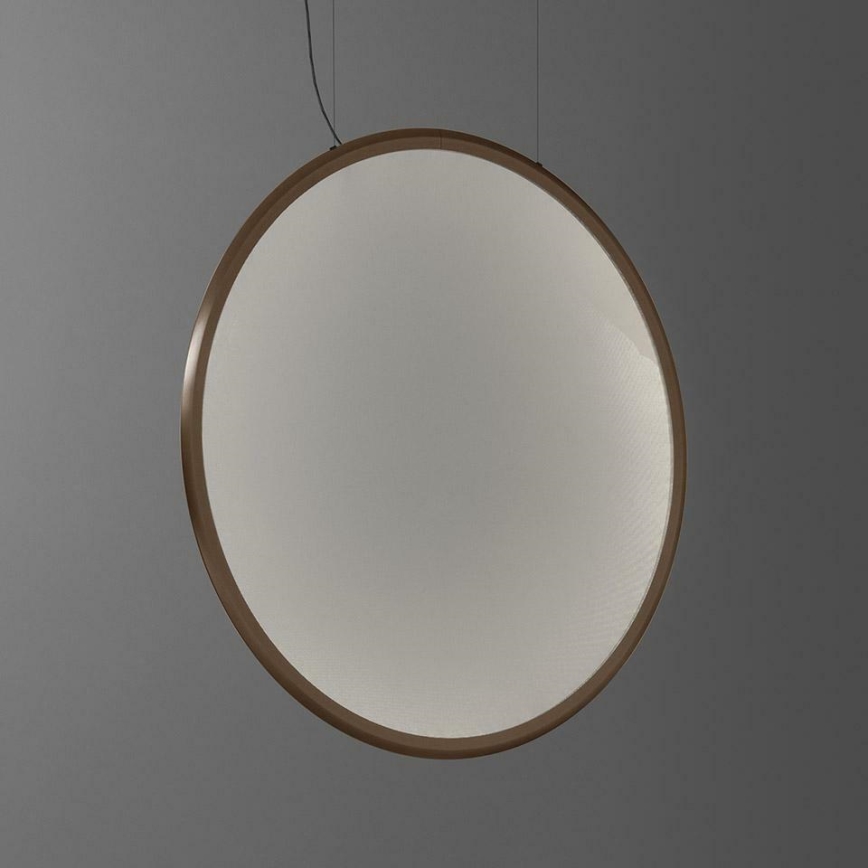 Artemide 1994060APP - Himmennettävä LED-kattokruunu johdossa DISCOVERY LED/80W/230V 3000K pronssi