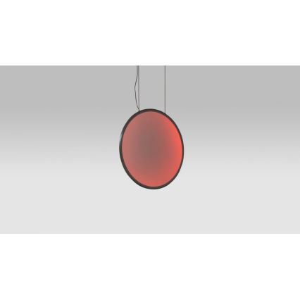 Artemide 1994330APP - LED RGBW Himmennettävä kattokruunu johdossa DISCOVERY LED/79W/230V 2700-6500K musta
