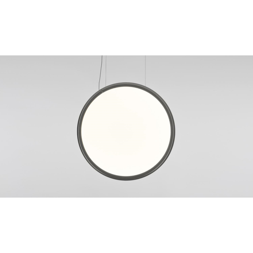 Artemide 1994330APP - LED RGBW Himmennettävä kattokruunu johdossa DISCOVERY LED/79W/230V 2700-6500K musta
