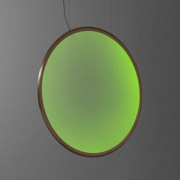 Artemide 1994360APP - LED RGBW Himmennettävä kattokruunu johdossa DISCOVERY LED/79W/230V 2700-6500K pronssi