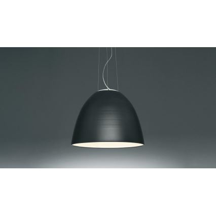 Artemide A243200 - Himmennettävä LED-kattokruunu johdossa NUR LED/80W/230V 3000K halkaisija 90 cm antrasiitti