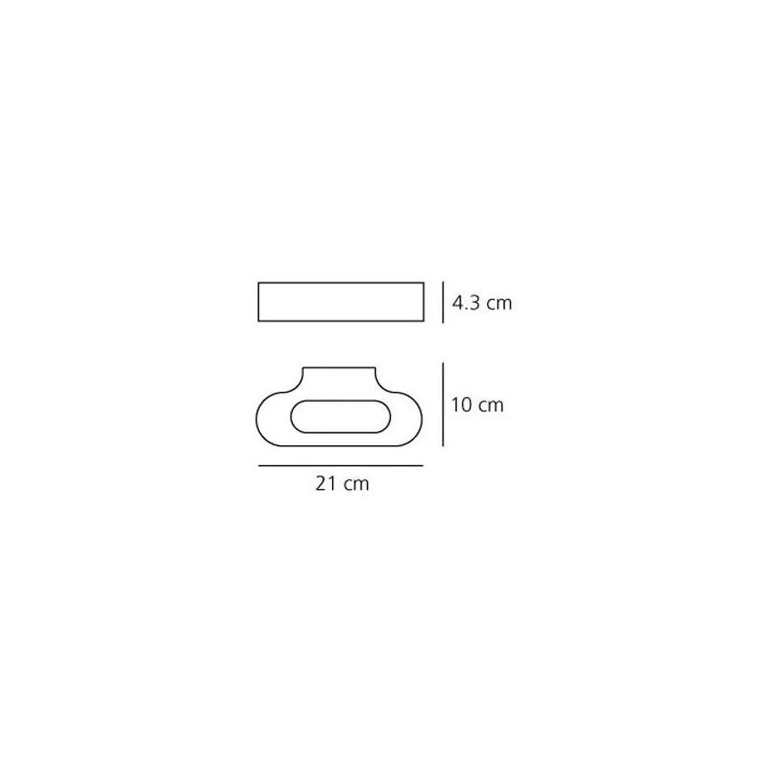 Artemide AR 0615030A - LED-seinävalaisin TALO 1xLED/20W/230V