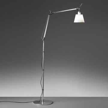 Artemide AR 0947010A+AR A012820 KOMPLET - Lattialamppu TOLOMEO BASCULANTE 1xE27/100W/230V