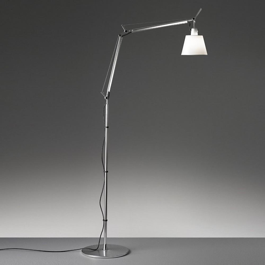 Artemide AR 0947010A+AR A012820 KOMPLET - Lattialamppu TOLOMEO BASCULANTE 1xE27/100W/230V