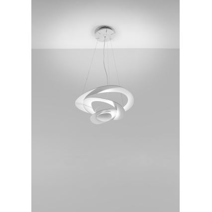 Artemide AR 1249010A - Himmennettävä LED-kattokruunu narussa PIRCE MICRO 1xLED/27W/230V