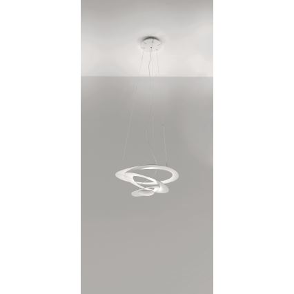 Artemide AR 1249010A - Himmennettävä LED-kattokruunu narussa PIRCE MICRO 1xLED/27W/230V
