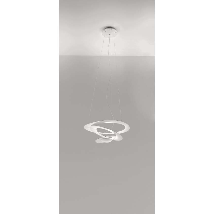 Artemide AR 1249010A - Himmennettävä LED-kattokruunu narussa PIRCE MICRO 1xLED/27W/230V